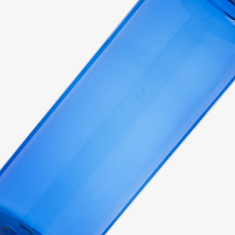 Sportflasche aus RPET mit Aluminiumkarabiner, 600 ml, ohne Werbeanbringung