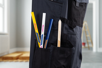 Stabiler Zimmermannsbleistift, bedruckt mit Text, einseitig, mehrere stifte