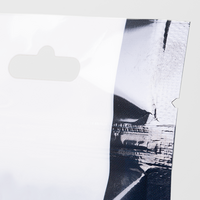 Standbodenbeutel, farbig bedruckt, detail