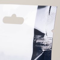 Standbodenbeutel, farbig bedruckt, details