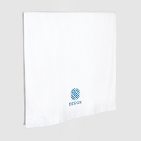 Strandtuch Klassik, 550 g/m², bestickt