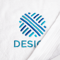 Strandtuch Organic, 550 g/m², Detailansicht