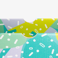 Stuelpdeckelkarton, farbig bedruckt, details