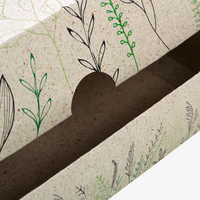 Schachtel , farbig bedruckt, Motiv, details