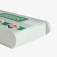 Sushibox L (21 x 15 x 5 cm) einseitig bedruckt 4/0-farbig