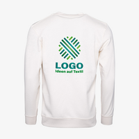 Sweatshirt Herren, Organic, Russell - mit ZWEI Druckpositionen