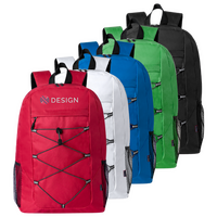 Tagesrucksack aus RPET mit Gummiband, Farbauswahl