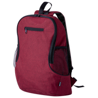 Tagesrucksack aus RPET mit seitlichen Netztaschen, 19 l, ohne Werbeanbringung