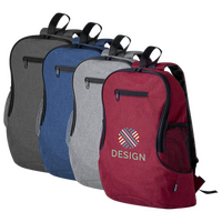 Tagesrucksack aus RPET mit seitlichen Netztaschen, 19 l, Farbauswahl