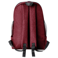 Tagesrucksack aus RPET mit seitlichen Netztaschen, 19 l, Rückseite