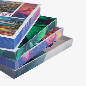 Taschenbuch, DIN A5 hoch, Farbschnitt