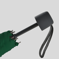 Taschenschirm, Henkel mit Schlaufe, Gruen