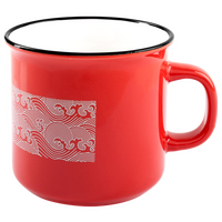 Tasse bedruckt seitlich schräg