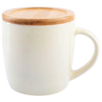 Tasse mit Bambusdeckel