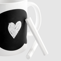 Detail Tafel mit Kreide