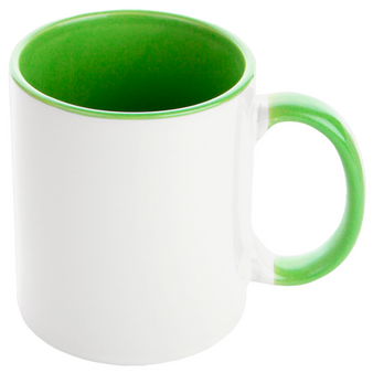 Tasse mit farbiger Innenseite