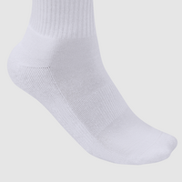 Klassische Tennissocken, Detail Socke