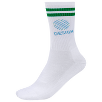 Klassische Tennissocken, bedruckt