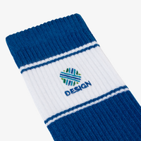 Farbige Tennissocken, Detail Stick