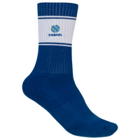 Farbige Tennissocken, mehrfarbig bestickt