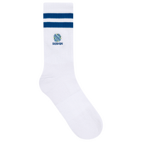 Klassische Tennissocken, mehrfarbig bestickt