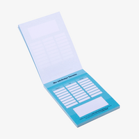 Terminzettelblock, farbig bedruckt, Motiv