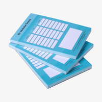 Terminzettelblock, farbig bedruckt, detail