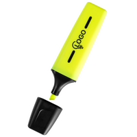 Textmarker STABILO BOSS ORIGINAL, 1-farbig einseitig bedruckt