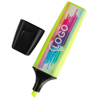 Textmarker STABILO BOSS ORIGINAL, 4/4-farbig beidseitig bedruckt