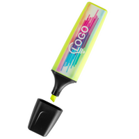 Textmarker STABILO BOSS ORIGINAL, 4/4-farbig beidseitig bedruckt