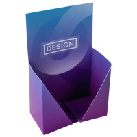 Thekendisplay, DIN A6, 4/4-farbig beidseitig bedruckt