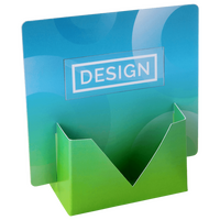 Thekendisplay für Visitenkarten, 4/4-farbig beidseitig bedruckt