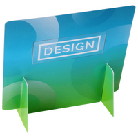 Thekendisplay für Visitenkarten, 4/4-farbig beidseitig bedruckt