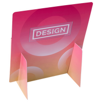 Thekendisplay mit Flyerhalter, DIN A6, 4/4-farbig beidseitig bedruckt