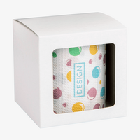 Toilettenpapier, farbig bedruck, Box weiß