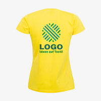 TOPSELLER Damen-T-Shirt Basic, farbig - Fruit of the Loom, Rückseite