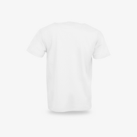 TOPSELLER Herren-T-Shirt Basic, weiß - Fruit of the Loom, Rückseite