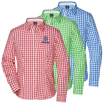 Trachtenbluse, Popeline Tailored Fit - Daiber, Farbauswahl