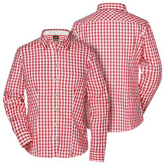 Trachtenbluse, Popeline Tailored Fit - Daiber