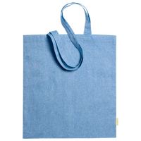 Tragetasche aus recycelter Baumwolle, 120 g/m², ohne Werbeanbringung