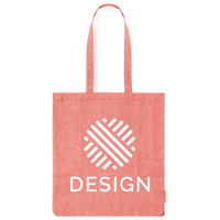 Tragetasche aus recycelter Baumwolle mit Bodenfläche