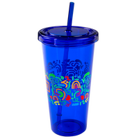 Transparenter XL-Becher bedruckt