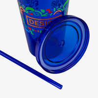 Transparenter XL-Becher bedruckt