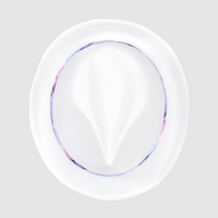 Trilby-Partyhut aus Polyester mit bedrucktem Hutband