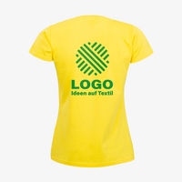 T-Shirt Damen Basic, farbig - Fruit of the Loom, Rückseite