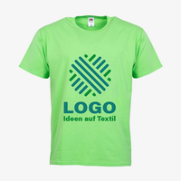 T-Shirt Herren Basic, farbig - Fruit of the Loom, Vorderseite