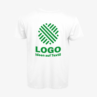 T-Shirt Herren Basic, weiß - B&C Collection, Rückseite