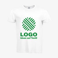 T-Shirt Herren Basic, weiß - B&C Collection, Vorderseite