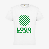 T-Shirt Herren Basic, weiß - Fruit of the Loom, Vorderseite