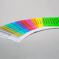 Tyvek® Kontroll- und Einlassbänder 1/0-farbig (schwarz) bedruckt